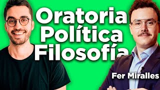 Trucos para hablar en público concursos de oratoria política y filosofía con Fernando Miralles [upl. by Vine]