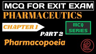 Exit exam preparation for d pharmacy Pharmaceutics MCQ  Active Pharma Part 2 [upl. by Yltsew587]