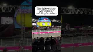 The Sphere watching the F1 Las Vegas Grand Prix lasvegasgp f1 formula1 [upl. by Koval]