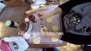 How to Make Hamantaschen 1minute video [upl. by Winifield]