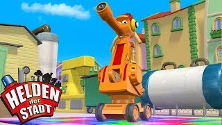 Die Helden der Stadt  Roboter Tanz  Kinderlieder  Cartoons Für Kinder  Autos für Kinder [upl. by Aseyt]