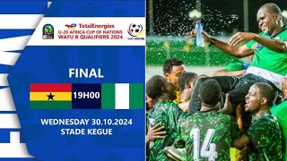 Flying Eagles vs Ghana FINAL Match Preview WAFU B U20 2024 [upl. by Silado]