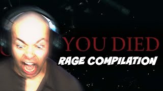 Elden Ring RAGE Compilation Part 1 [upl. by Airdnaxela609]