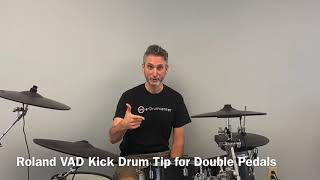 Edrumcenters Roland VAD KD200MS Kick Drum Tip for Double Pedals [upl. by Cal]