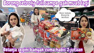 BORONG SETROLY FULL SAMPE GAK MUAT LAGI  BELANJA SEGINI BANYAK CUMA HABIS 2 JUTAAN [upl. by Nylarej]