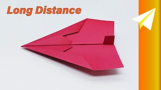 How to Make a Paper Airplane for Long Distances [upl. by Neztnaj]