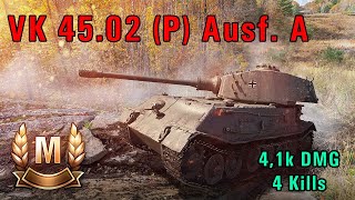 World of Tanks  VK 4502 P Ausf A  Ace Tanker  Tundra [upl. by Seni586]