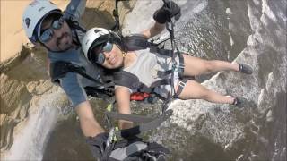 PARAPENTE PARACAS CON PUENTING PERÚ [upl. by Alehs659]