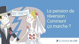 Retraite  la pension de réversion comment ça marche [upl. by Sivart]