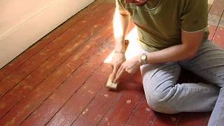 Repairing Antique Pine Tongue and Groove Flooring [upl. by Anua875]