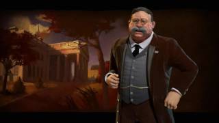 America Theme  Industrial Civilization 6 OST  Hard Times Come Again No More [upl. by Arretahs]