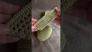 Alpargatas en menos de 1 min crochet patrones espadrilles alpargatascrochet [upl. by Cristiano560]