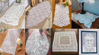 dantel masa örtüsü modelleritığişi sehpa örtüsü dantel örneklerivitrinşömentablocrochet patterns [upl. by Asiilanna]