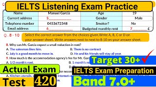 IELTS Listening Practice Test 2024 with Answers Real Exam  420 [upl. by Cherish]