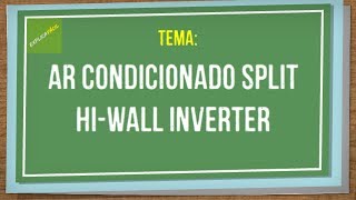 Como funciona o ar condicionado split inverter [upl. by Valeta]