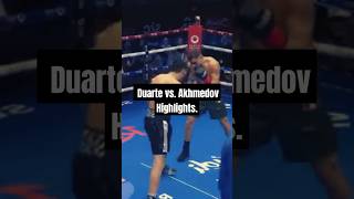 Relentless Battle Oscar Duarte vs Batyr Akhmedov Fight Highlights boxing fightnight [upl. by Ylrak742]