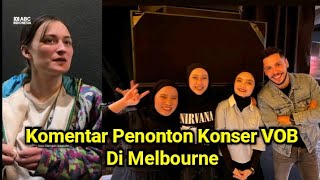 Komentar Penonton Konser VOB Di Croxton Bandroom Melbourne Voice Of Baceprot Live Australia [upl. by Mccord]