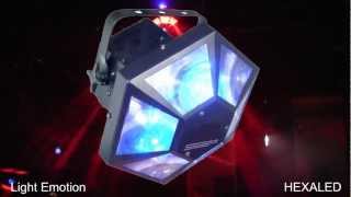 Huge Output from the Hexaled LED Disco Light [upl. by Suirada]