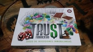 Abriendo Trust un juego de mesa de invenciones inmobiliarias [upl. by Cristiano442]