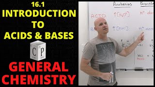 161 Introduction to Acids and Bases  General Chemistry [upl. by Hcib]