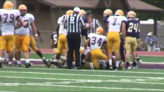 Albion College vs WisconsinStevens Point football game [upl. by Akkeber]