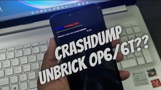 Solve Oneplus 6 amp 6t Qualcomm Crashdump mode oneplus6 oneplus6t [upl. by Adiraf]