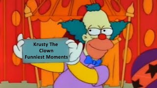 Krusty The Clown Funniest Moments [upl. by Narad]