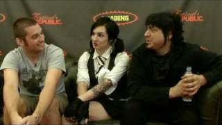 Mindless Self Indulgence  Rock Sound Reading 2008 interview [upl. by Aihsoek]