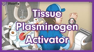 Alteplase tPA Mnemonic for Nursing Pharmacology NCLEX [upl. by Ahtar973]