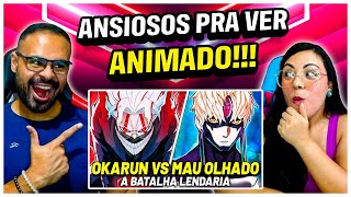 REACT JOVEM OTAKU  OKARUN VS JIN ENJOJI MAU OLHADO  BATALHA COMPLETA [upl. by Thirzi]