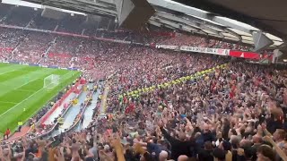 Liverpool fans at Old Trafford  Manchester United vs Liverpool [upl. by Redd]