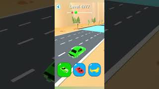 Shape Shifting 2 GAMEPLAY Level No 4977 Walkthrough  New Update Car Racing Shorts ShapeShifting [upl. by Etnovert]