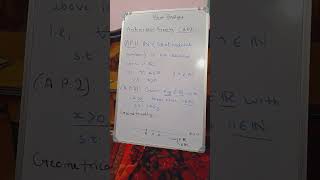 Archimedean Property 1 amp 2  Real Analysis  IIT JAM  BSC  shorts [upl. by Enidualc]