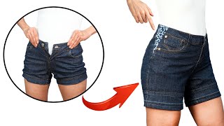 How to up size jeans easily to fit you perfectly [upl. by Levin]