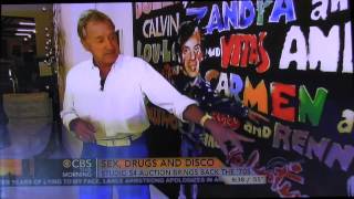 Studio 54 Sal DeFalco interview CBS Morning show [upl. by Dallas]