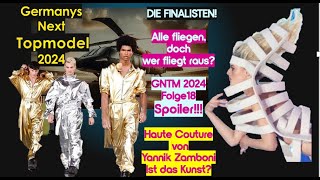 gntm 2024 Folge 18 Spoiler FINALISTEN Schockmoment bei Hubschrauber Flug Krasse Haute Couture [upl. by Nolrac]