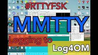 How to Setup Log4OM to Automatically Import QSOs From MMTTY [upl. by Brear]