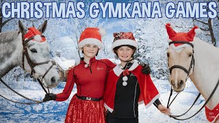 CHRISTMAS GYMKANA PONY GAMES HARLOWS VLOGMAS [upl. by Tabb]