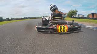 Hooton Park Circuit  Rotax Max vs KZ Shifter Kart  12 Aug 21  SJCAM SJ8 Plus 27K 60fps [upl. by Sucramad]