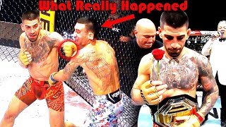 INSANE KNOCKOUT What Really Happened Ilia Topuria vs Max Holloway [upl. by Ytomit]