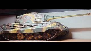 Kurt Knispels last Tiger II ㅣ16 RC Tamiya GOAT Tamiya😀👍 [upl. by Zuliram970]