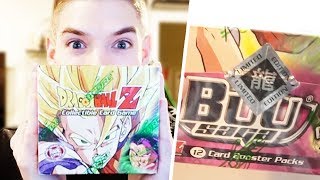 OPENING A LIMITED EDITION BUU SAGA DBZ SCORE BOOSTER BOX  Dragon Ball Z CCG [upl. by Petty]