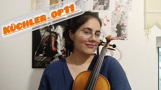 Fküchler concertino op 11 2nd Mov violin [upl. by Yesdnik]