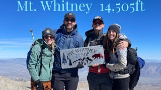 Mt Whitney Summit  October 2023 [upl. by Htrow302]