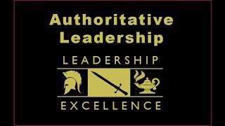 Authoritative Leadership [upl. by Aserat819]