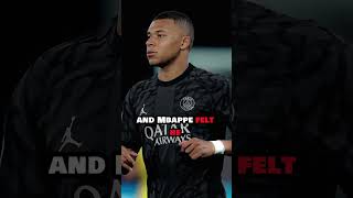 Kylian Mbappé Did This To Neymar Jr shorts youtubeshorts mbappe [upl. by Gintz]