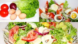 La Salade la plus délicieuse facile et rapideRecette minceur quoi manger pour vite Maigrir Diète [upl. by Estelle141]