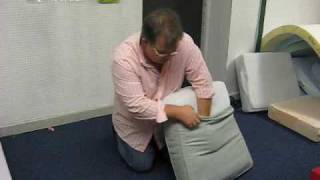 How to fit a foam cushion [upl. by Bellda]