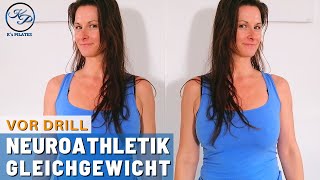 Einfache Gleichgewichtsübungen um dein Gleichgewicht zu verbessern  Neuroathletik [upl. by Naarah]