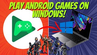 How to Install Google Play Games Beta on Windows  Play Android Games on PC [upl. by Luy]